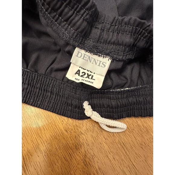 Dennis Uniform Pants Elastic Drawstring Waist Navy Blue Unisex Adult XXL NEW - Picture 4 of 5
